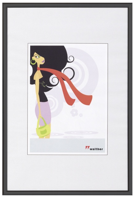 Walther pildiraam New Lifestyle 10x15 plastic frame must KV015B