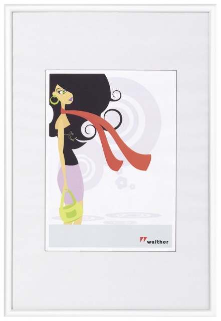 Walther pildiraam New Lifestyle 10x15 plastic frame valge KV015W