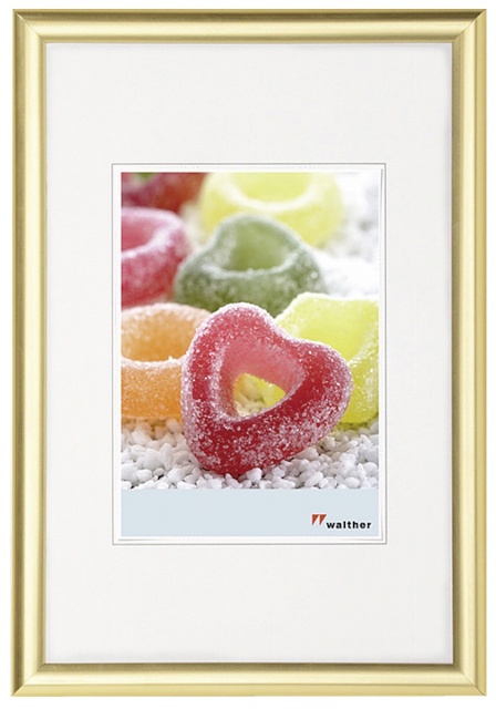 Walther pildiraam Trendstyle kuldne 40x50 Plastic KP050G