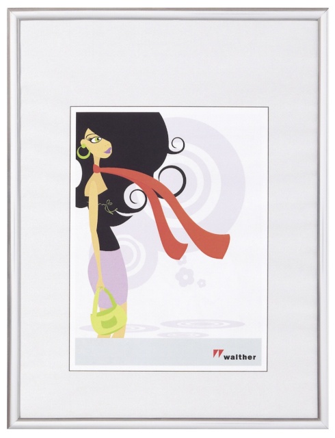 Walther pildiraam New Lifestyle 18x24 Plastic hõbedane KV824S