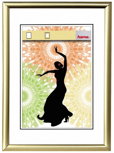 Hama pildiraam Madrid kuldne 30x40 Plastic Frame 66493