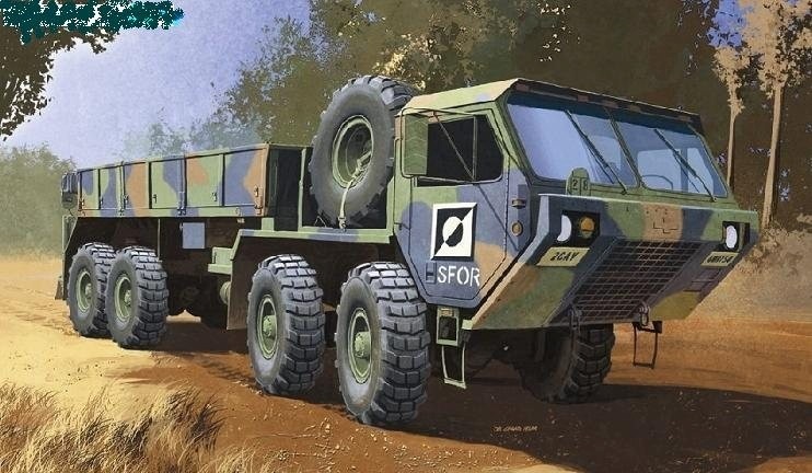 Academy liimitav mudel U.S. M977 8x8 Cargo Truck