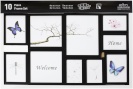 Nielsen Design pildiraam 10 Piece Frame Set must Plastic Mobile Rack 8999176