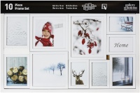 Nielsen Design pildiraam 10 Piece Frame Set valge Plastic Mobile Rack 8999175