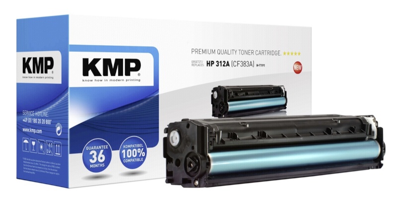 KMP tooner H-T191 punane Asendustoode: CF 383 A