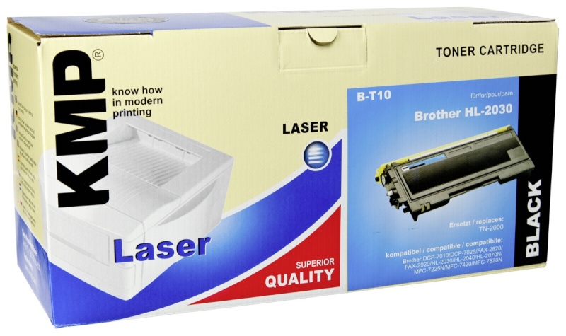 KMP tooner B-T10 must Asendustoode: TN-2000