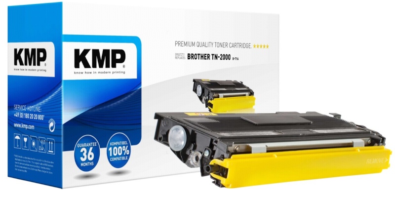 KMP B-T16 Toner black XXL compatible with Brother TN-2000