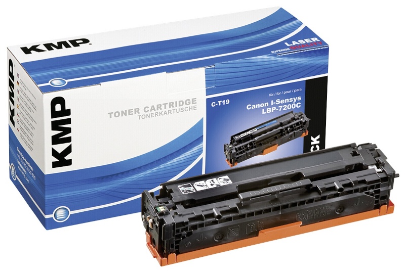 KMP tooner C-T19 must (Canon 718BK)