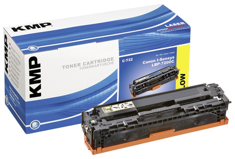 KMP tooner C-T22 kollane (Canon 718Y)