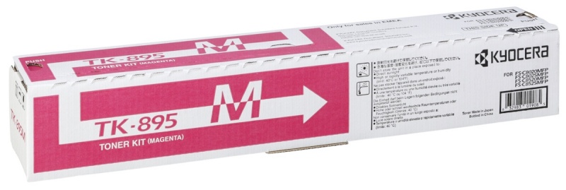 Kyocera tooner TK-895 M punane