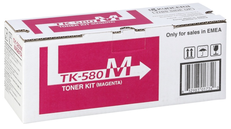 Kyocera tooner TK-580 M punane