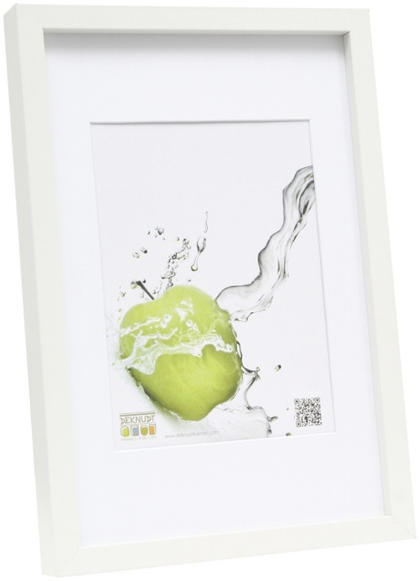 Deknudt pildiraam S40AK1 P1 valge 15x20 Wooden Frame with Passepartout