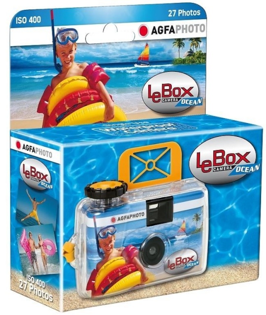 Agfaphoto ühekordne kaamera LeBox Ocean 400/27