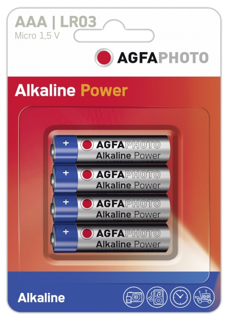 AgfaPhoto patarei 1x4 Micro AAA LR 03