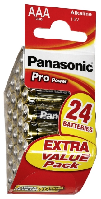 Panasonic patarei 1x24 Pro Power Diamond Micro AAA