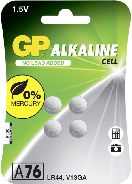 GP patarei 1x4 V 13 GA 05076AC4