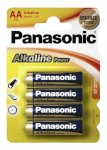 Panasonic patarei 1x4 Alkaline Power Mignon LR6 AA