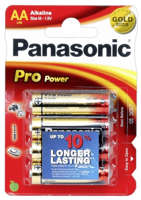 Panasonic patarei 60x4 Pro Power LR 6 Mignon AA PU master box