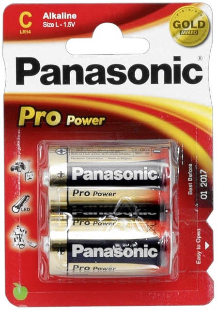 Panasonic patarei 12x2 Pro Power LR 14 Baby PU inner box