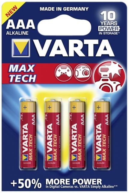 Varta patarei 1x4 Max Tech Micro AAA LR 03