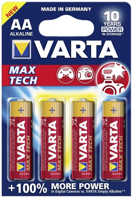 Varta patarei 1x4 Max Tech Mignon AA LR 6