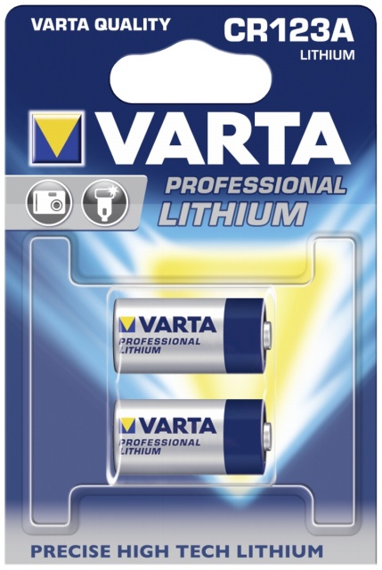 Varta patarei 1x2 Professional CR 123 A