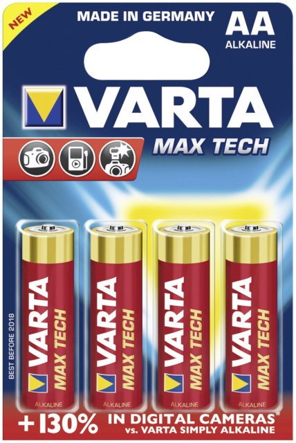 Varta patarei 100x4 Max Tech Mignon AA LR 6 PU master box