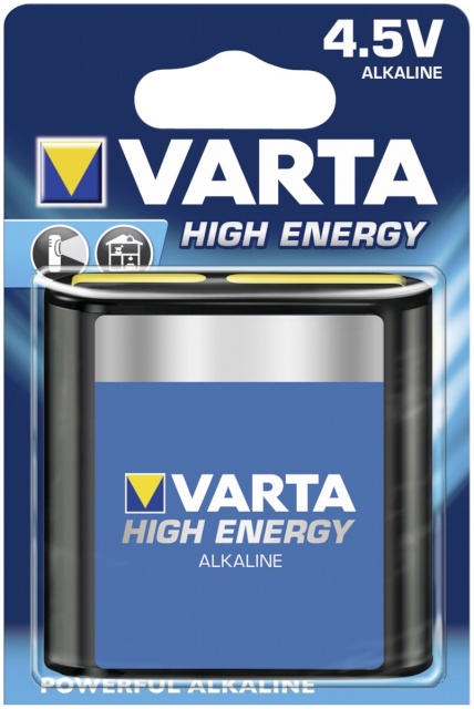 Varta patarei 10x1 High Energy 3 LR 12 4,5V block PU inner box