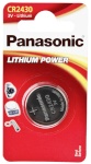 Panasonic patarei 1 CR 2430 Lithium Power