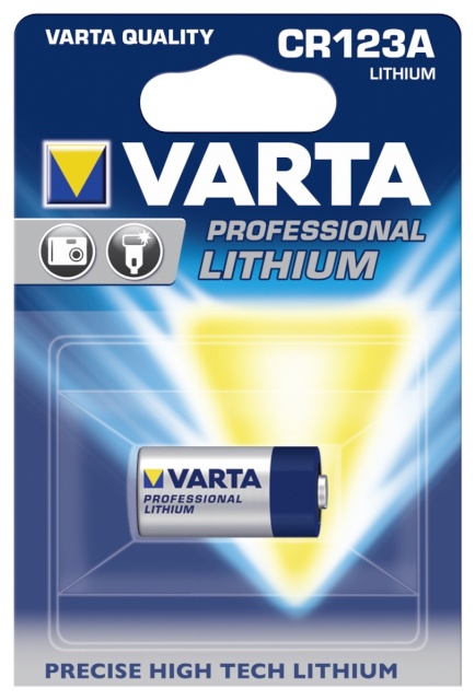 Varta patarei 1 Professional CR 123 A