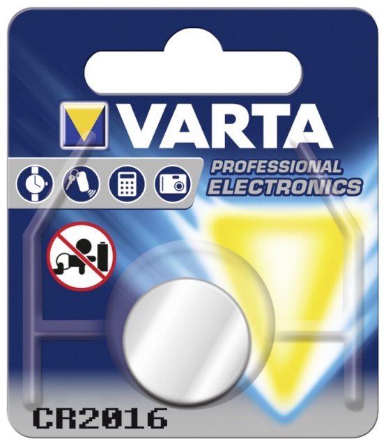 Varta patarei 1 electronic CR 2016