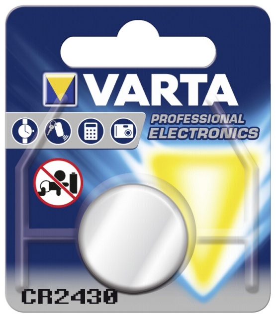 Varta patarei 1 electronic CR 2430