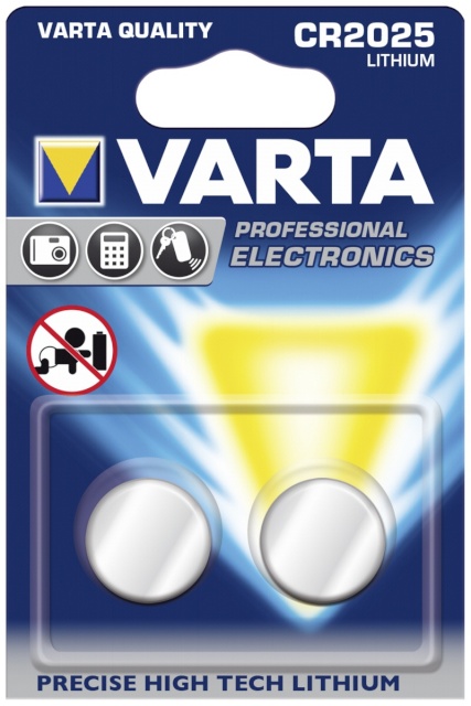 Varta patarei CR2025 2tk.