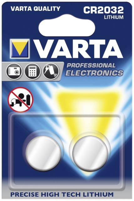 Varta patarei CR2032, 2tk