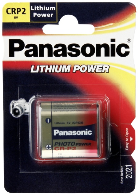 Panasonic patarei 1 Photo CR-P2P Lithium