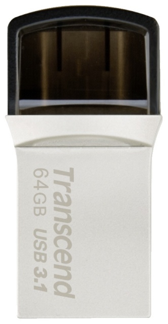 Transcend mälupulk JetFlash 890S 64GB OTG USB Typ-C + USB 3.1