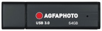 AgfaPhoto mälupulk USB 3.0 must 64GB