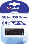 Verbatim mälupulk Store n Go Slider 64GB USB 2.0