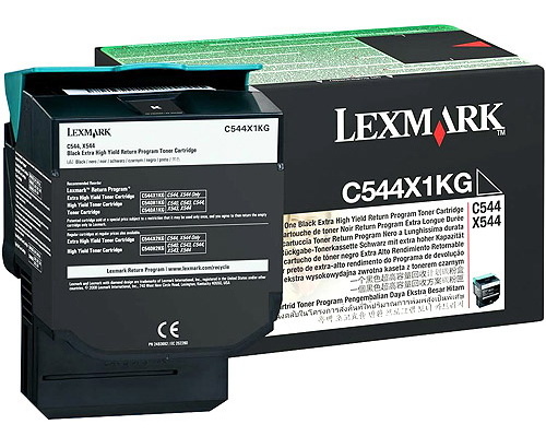 Lexmark tooner C544X1KG Extra High Yield Return Program must