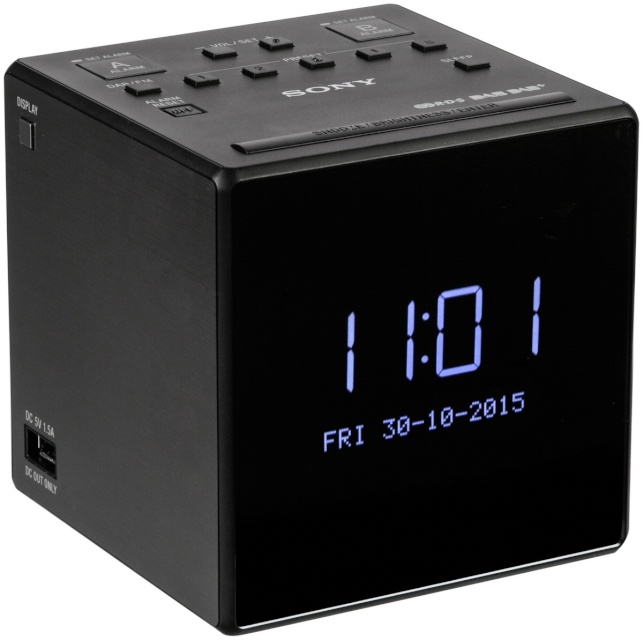 Sony raadio XDR-C1DBP hõbedane / must