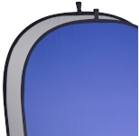 Walimex taust 2in1 Foldable Background hall/sinine, 180x210cm