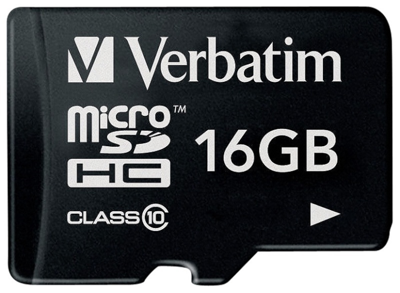 Verbatim mälukaart microSDHC 16GB Class 10