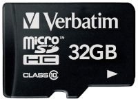 Verbatim mälukaart microSDHC 32GB Class 10