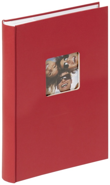 Walther fotoalbum Fun punane 10x15 300 fotot Memo Slip-in ME111R