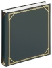 Walther fotoalbum Standard roheline 30x30 100 lehte valge MX200A