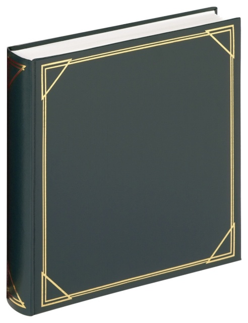 Walther fotoalbum Standard roheline 30x30 100 lehte valge MX200A