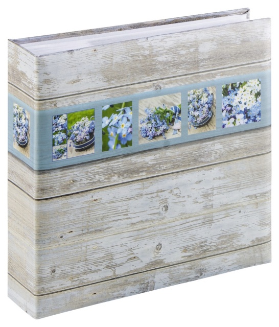 Hama fotoalbum Memo Rustico 22,5x22,5 200 fotot 10x15 valge/sinine 2168