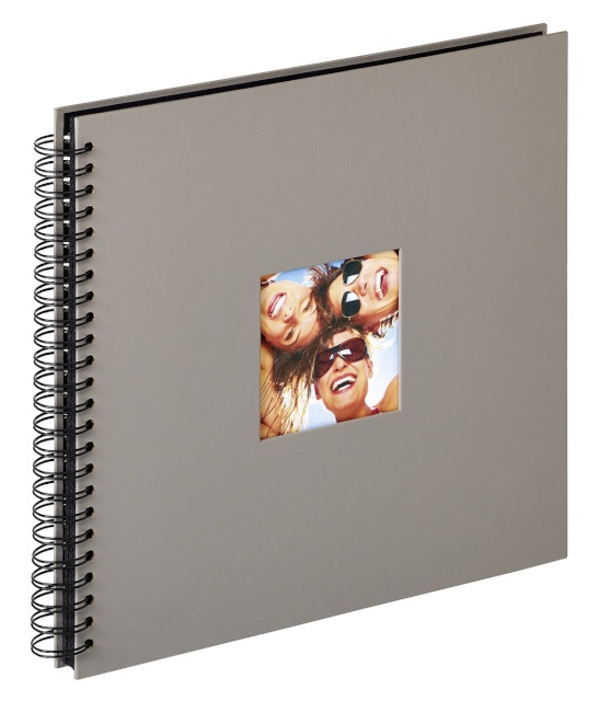 Walther fotoalbum Fun hall Spiral 30x30 50 schwarze Seiten SA110X