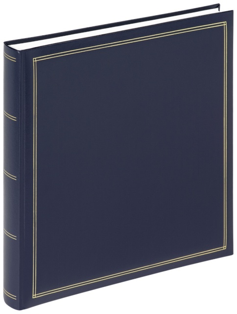 Walther fotoalbum Monza sinine 34x33 60 lehte Bookbound FA260L