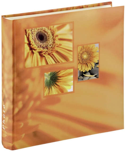 Hama fotoalbum Jumbo Singo 30x30 400 fotot 10x15 oranž 106252